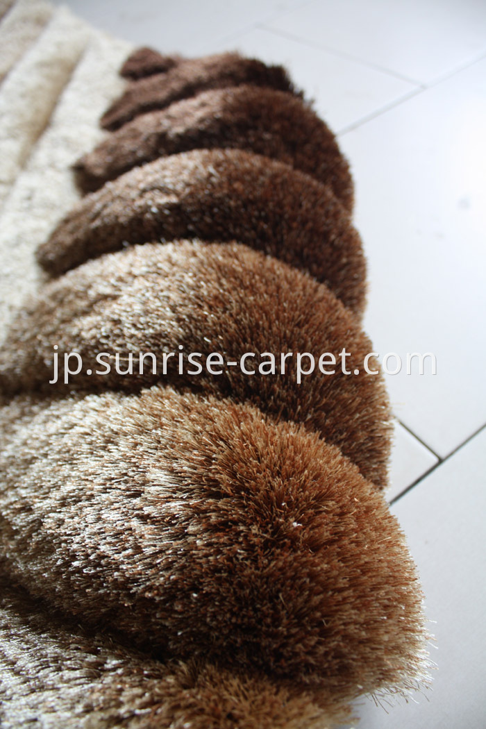 Tufted 3D Carpet Area Rug